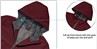 Women’s Lightweight Breathable Running Golf Windbreaker Jacket With Hood Windproof Water Repellent UPF50+