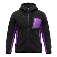 Jaqueta amb caputxa polar Sherpa Pile per a dona